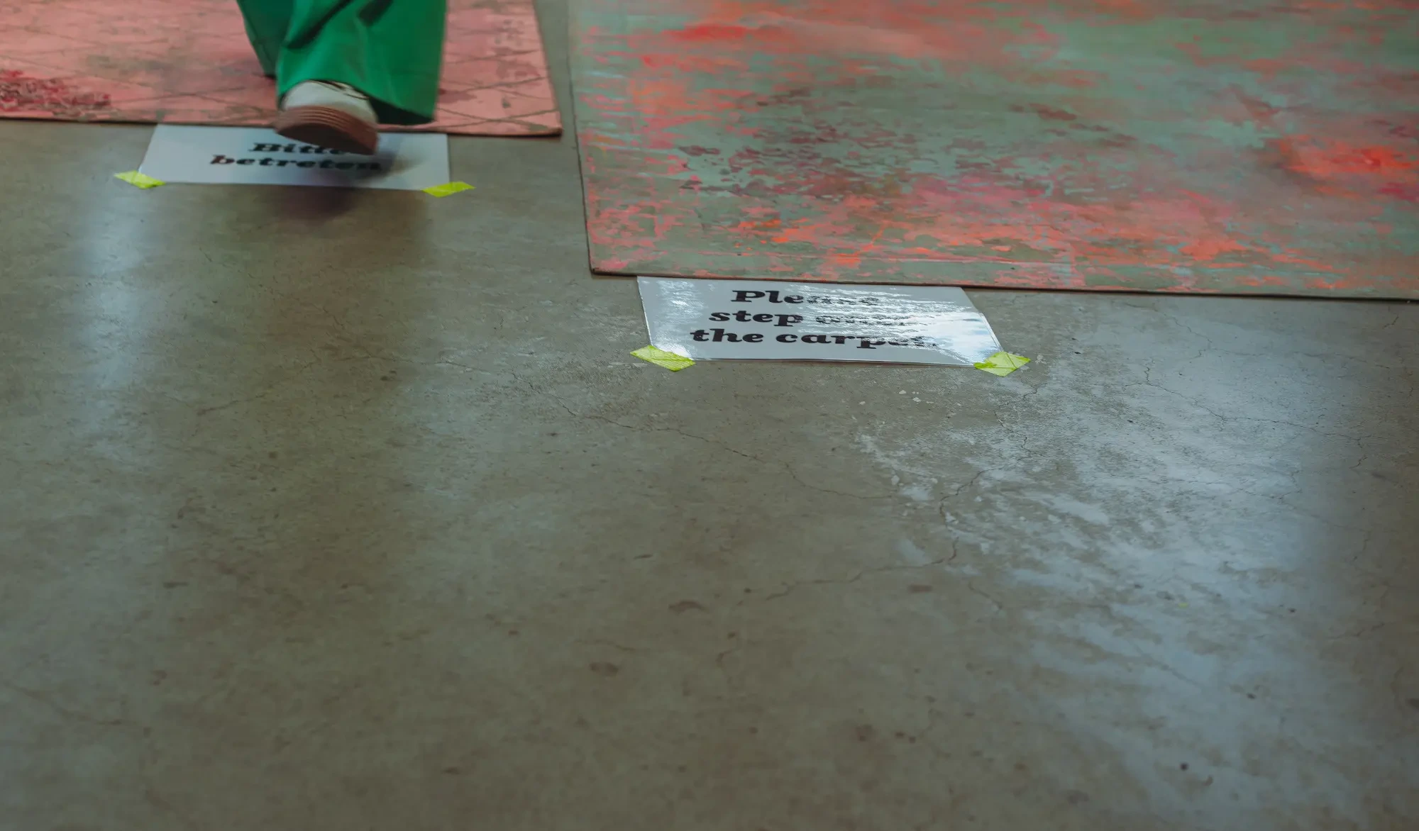 Suleika Ulmen – Floorcloth Installation