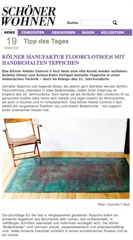 Goldstück & Schöner Wohnen Online